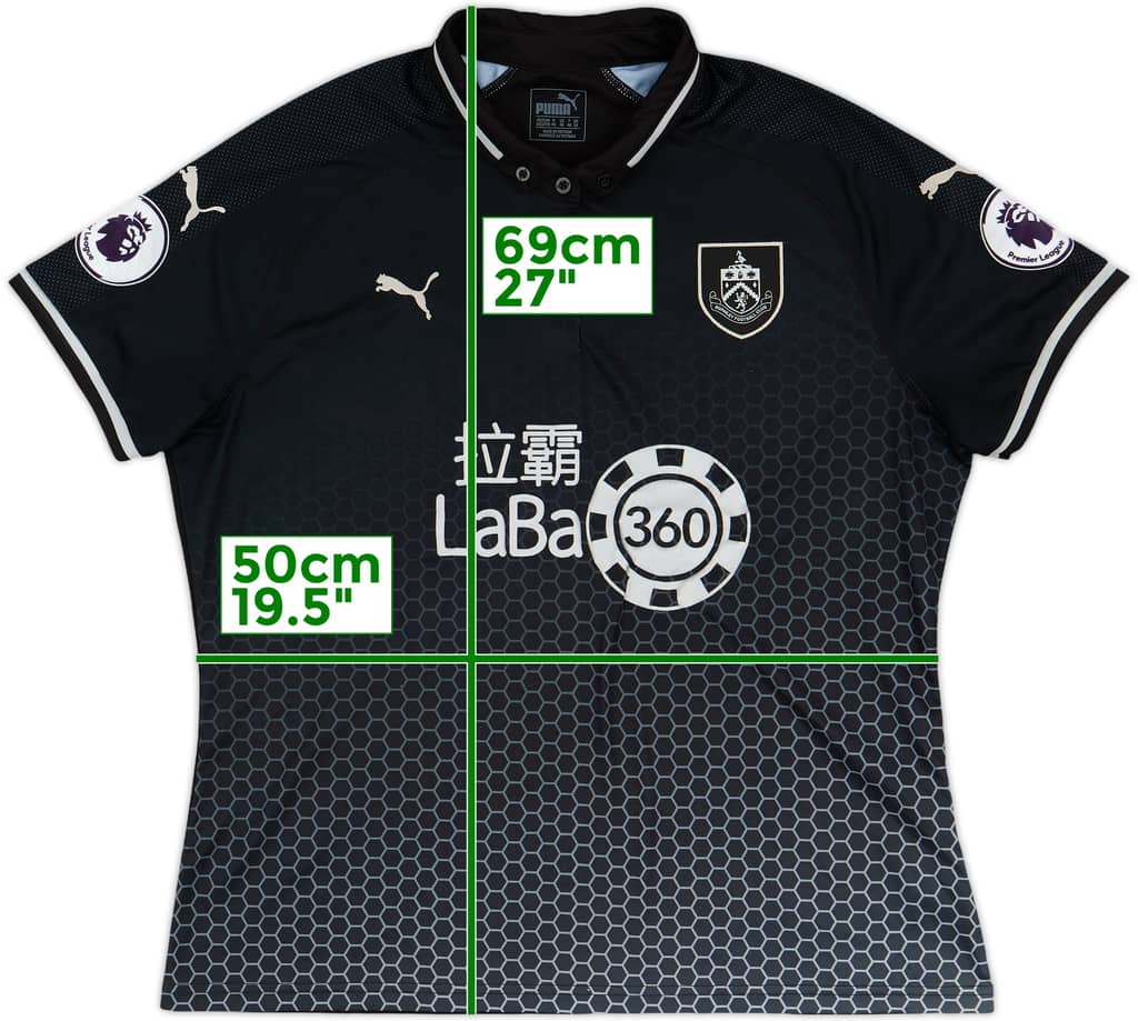 2018-19 Burnley Away Shirt - 8/10 - (Women's XL)
