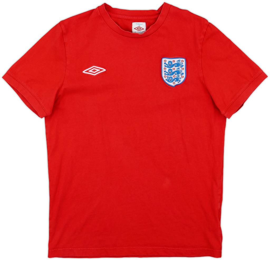 2010-11 England Umbro Cotton Tee - 8/10 - (M)