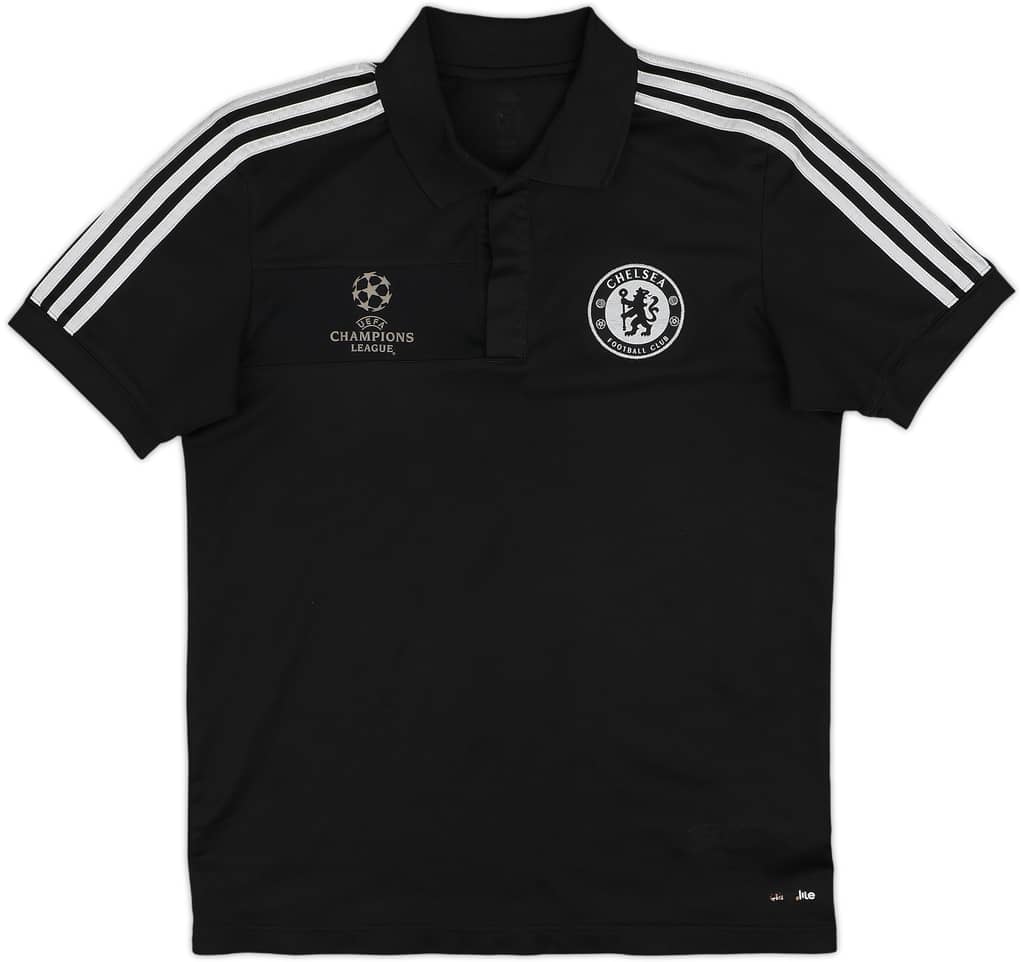 2013-14 Chelsea Champions League adidas Polo Shirt - 8/10 - (M)