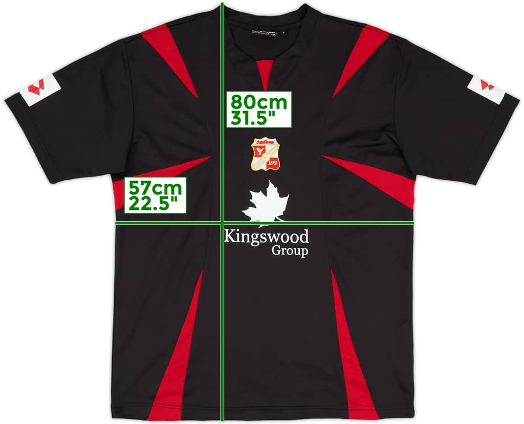 2007-08 Swindon Third Shirt - 9/10 - (L)
