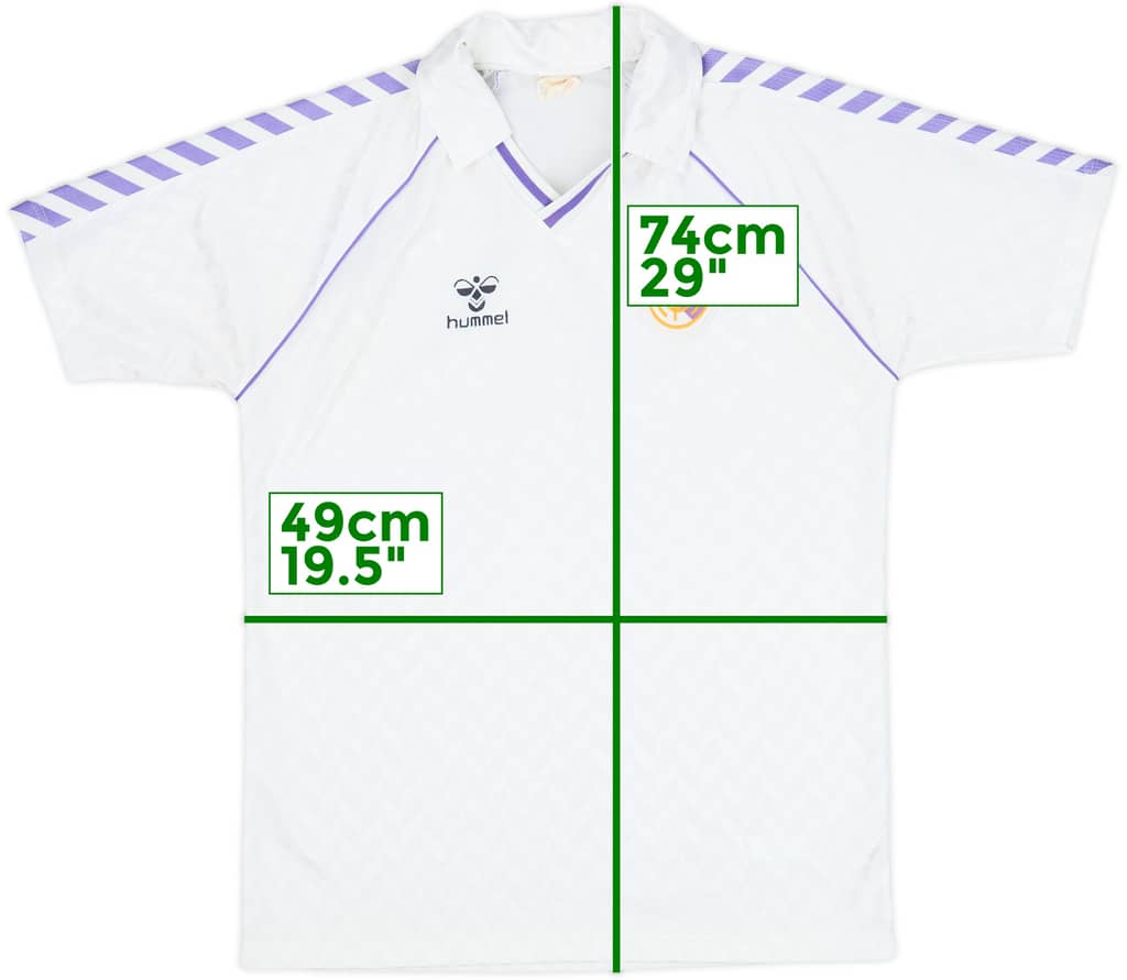 1986-88 Real Madrid Home Shirt - 8/10 - (M)