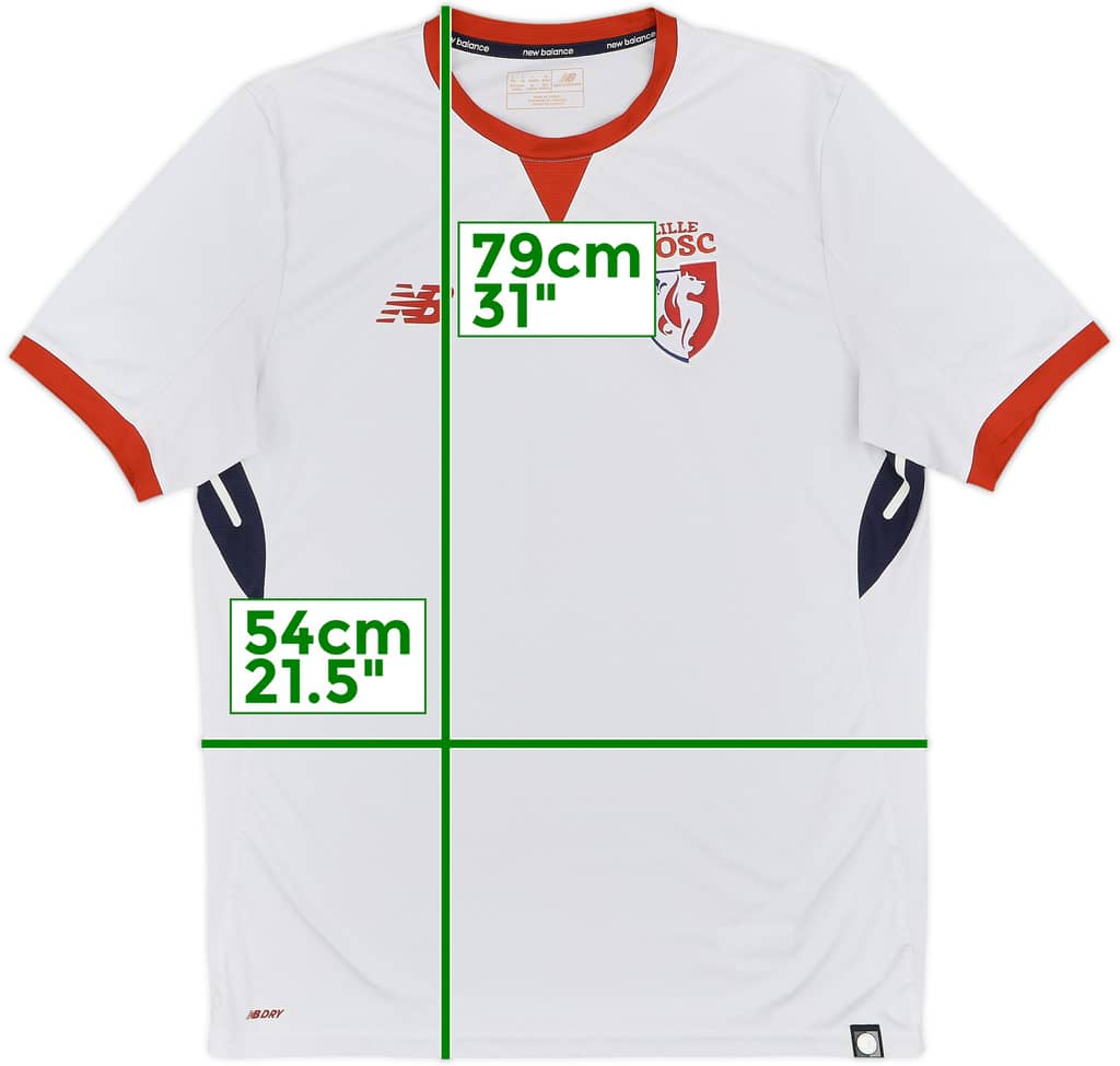2017-18 Lille Away Shirt - 8/10 - (L)