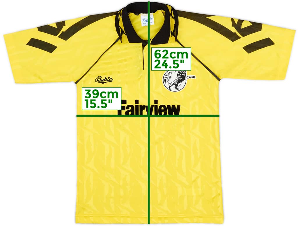 1992-94 Millwall Away Shirt - 8/10 - (L.Boys)