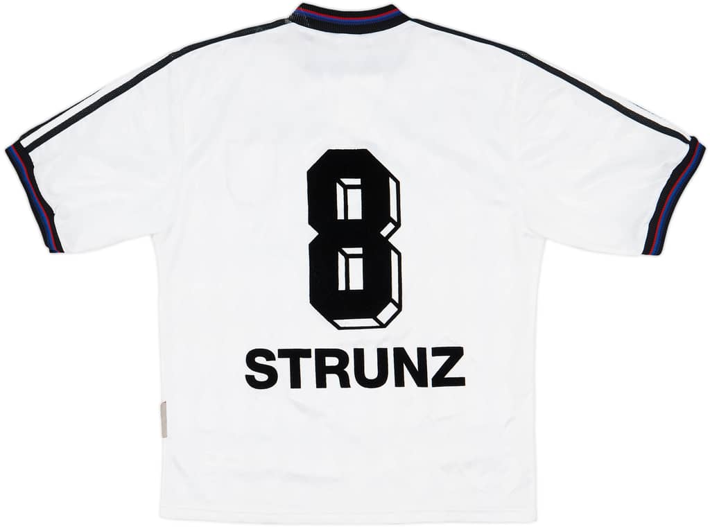 1996-98 Bayern Munich Away Shirt Strunz #8 - 7/10 - (M)