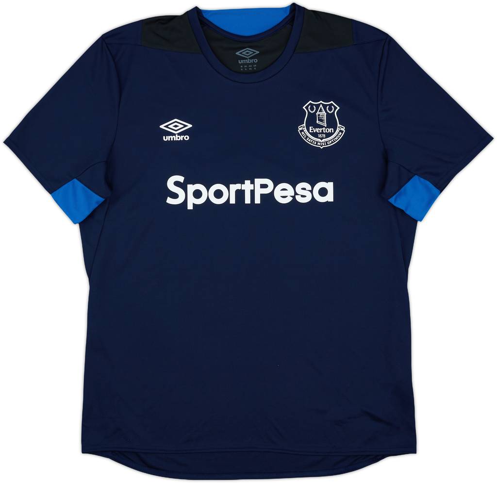 2017-18 Everton Umbro Training Shirt - 9/10 - (XL)