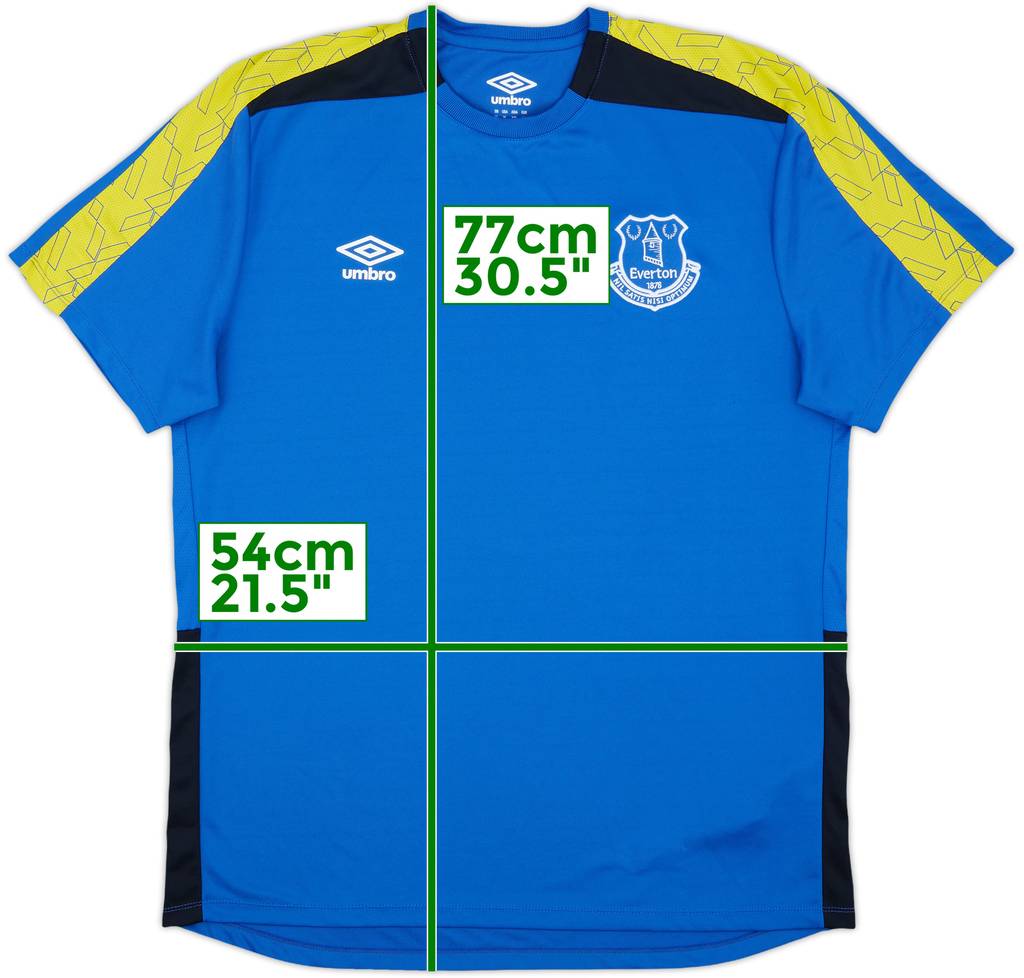 2015-16 Everton Umbro Training Shirt - 8/10 - (XL)