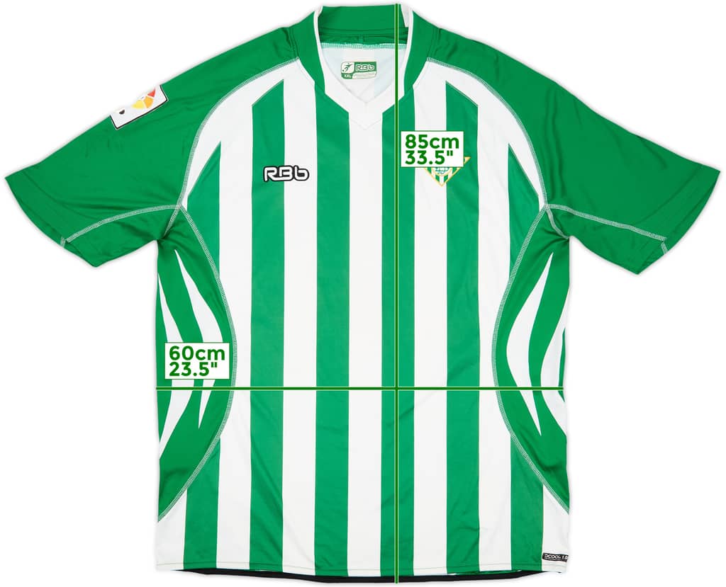 2009-10 Real Betis Home Shirt - 7/10 - (XXL)