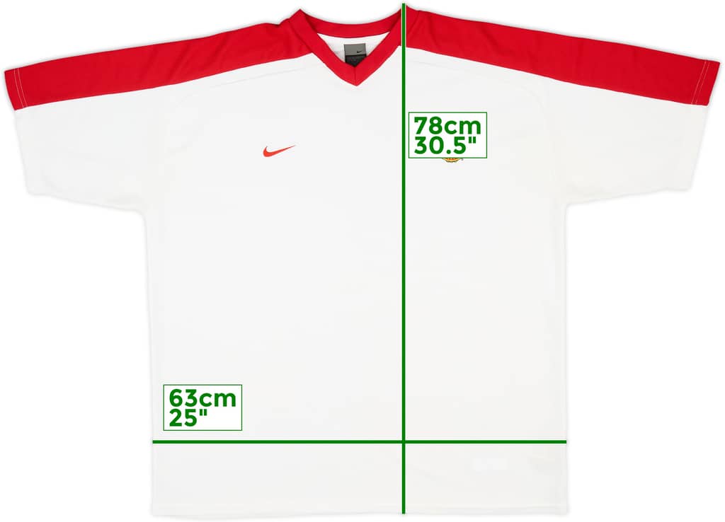 2004-05 Manchester United Nike Training Shirt - 7/10 - (XXL)