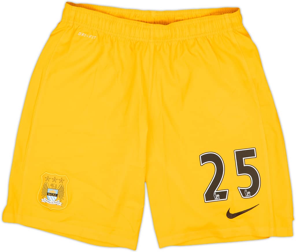 2014-15 Manchester City GK Shorts #25 - 9/10 - (M)