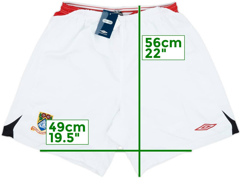 2007-08 Morecambe Home Shorts (XXL)