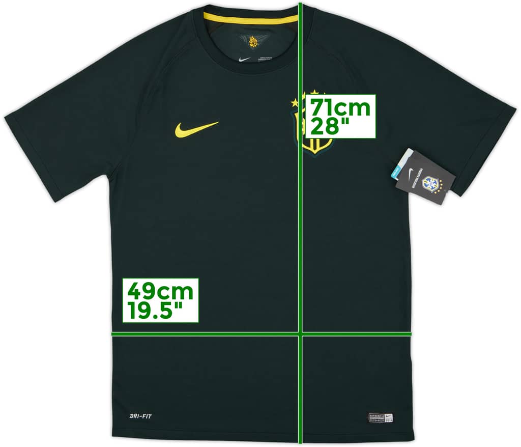 2014-15 Brazil Third Shirt (M)