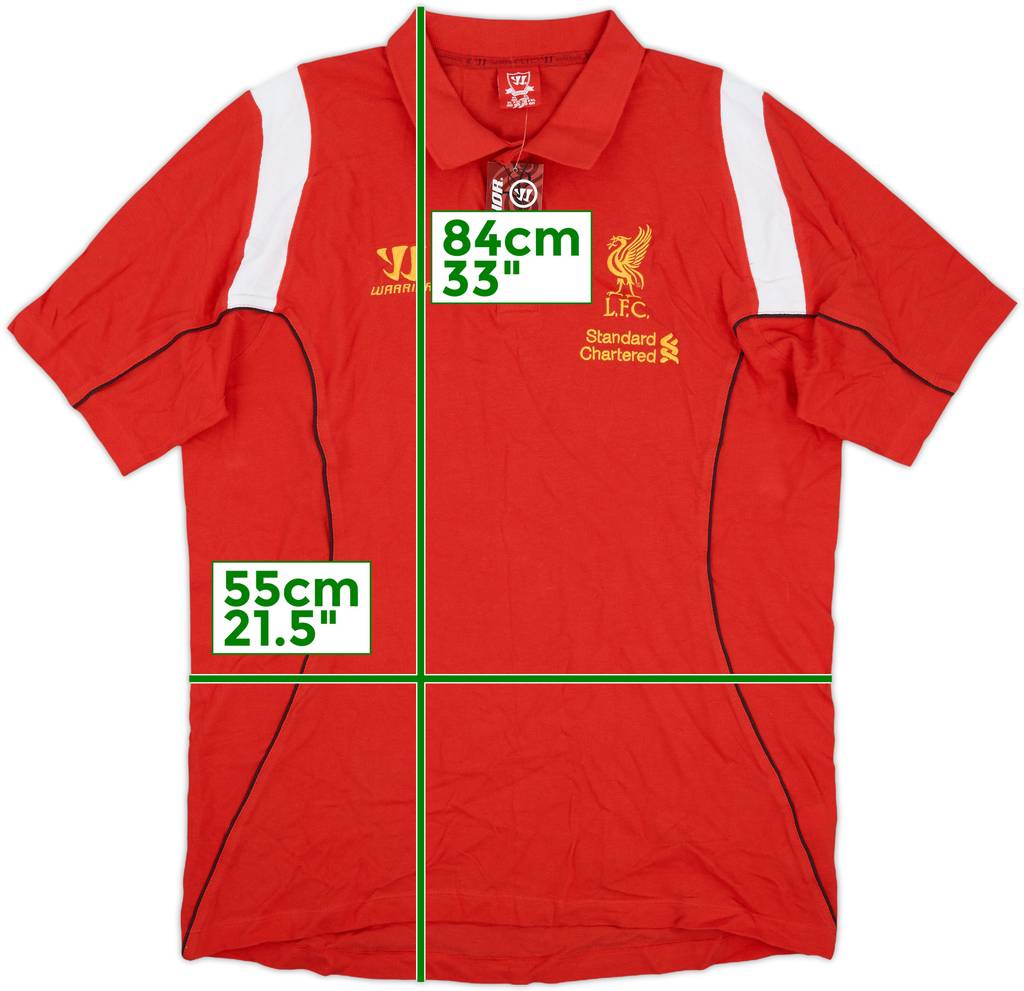2012-13 Liverpool Warrior Polo Shirt (XL)