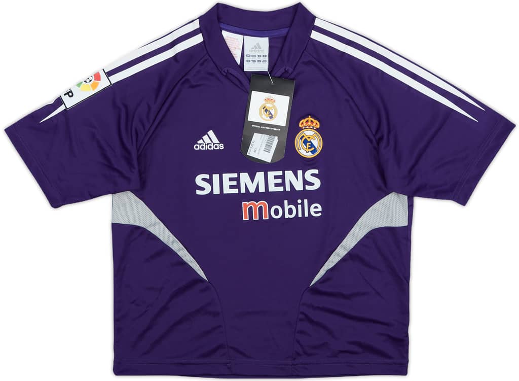 2004-05 Real Madrid GK S/S Shirt (6-7 Years)