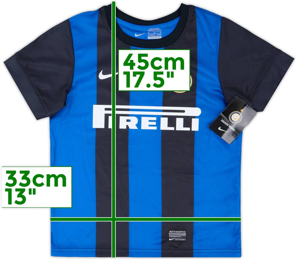 2012-13 Inter Milan Home Shirt (5-6 Years)