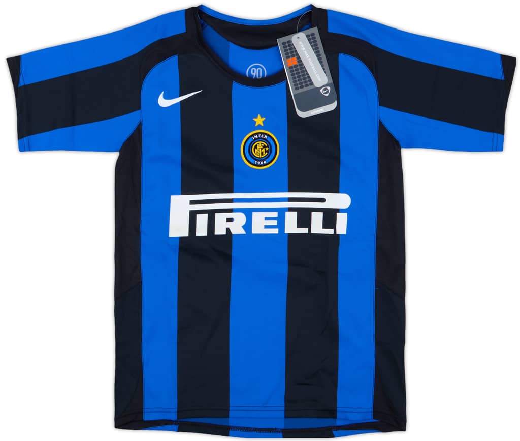 2005-06 Inter Milan Home Shirt (S.Boys)