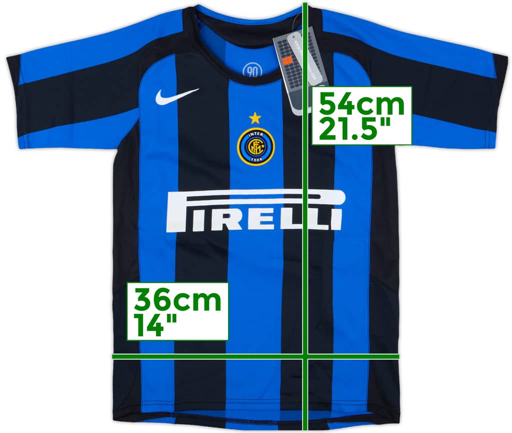 2005-06 Inter Milan Home Shirt (S.Boys)