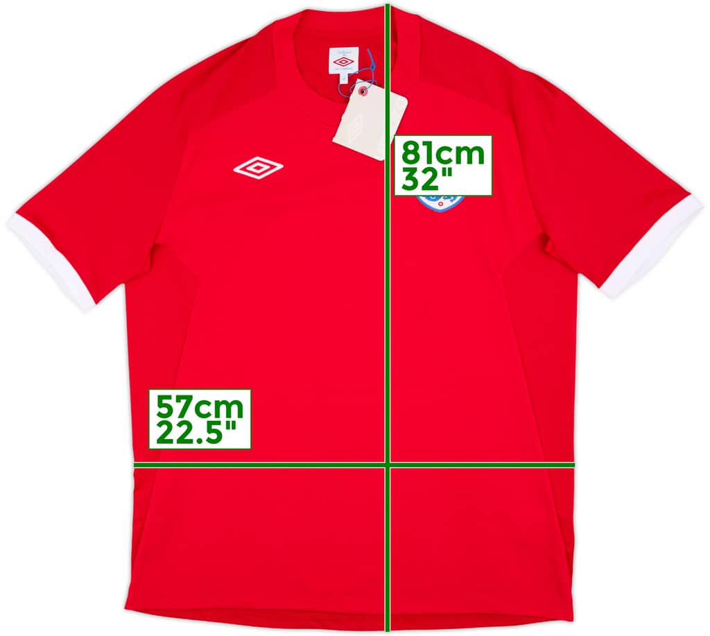 2010-11 England Away Shirt (XL)