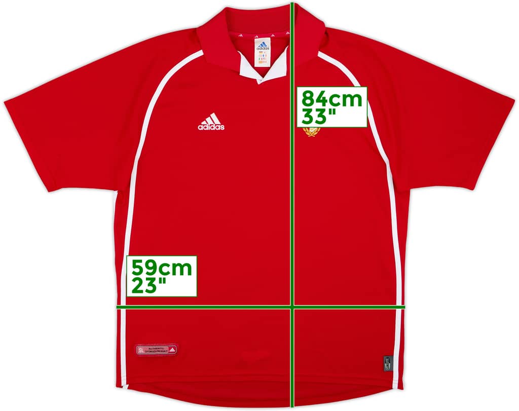 2001-02 Standard Liege Home Shirt - 8/10 - (XL)