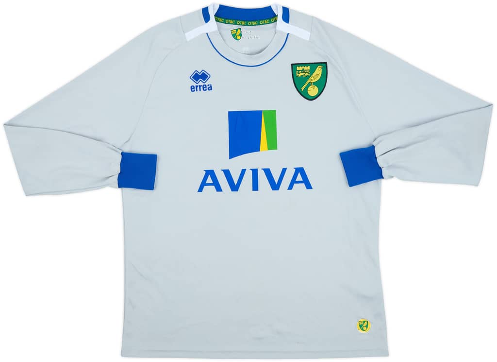 2014-15 Norwich GK Shirt #1 - 8/10 - (XXL)