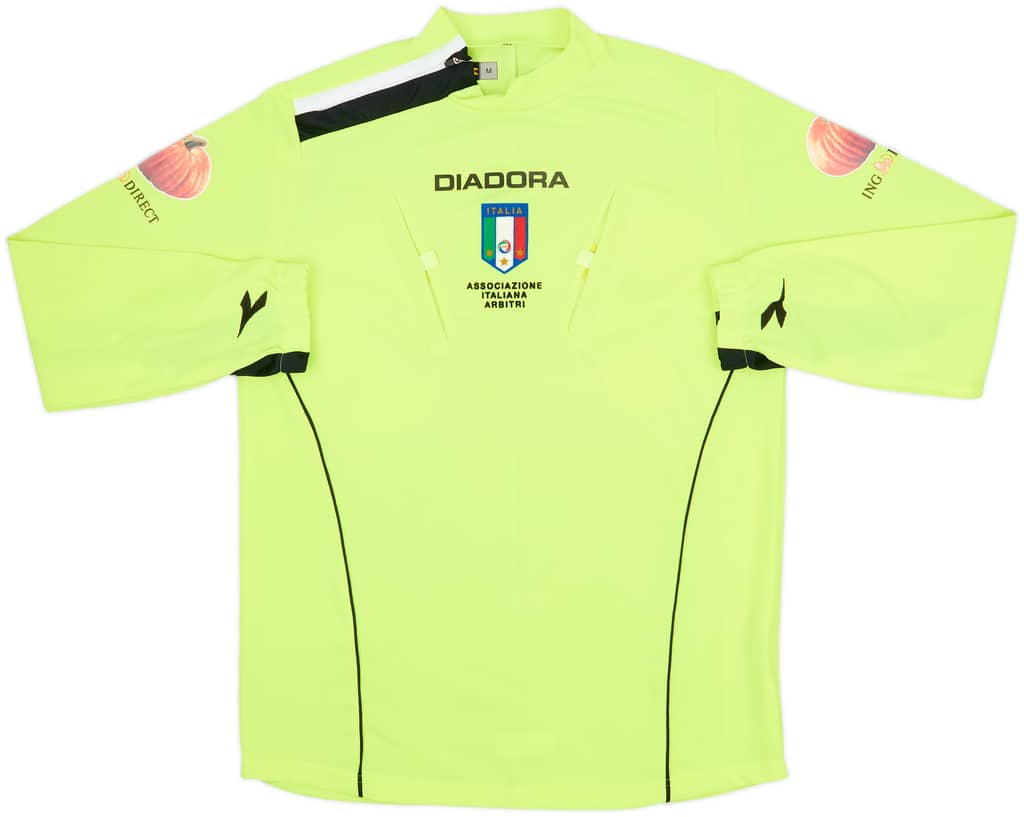 2000s Italy Diadora Referee L/S Shirt - 9/10 - (M)