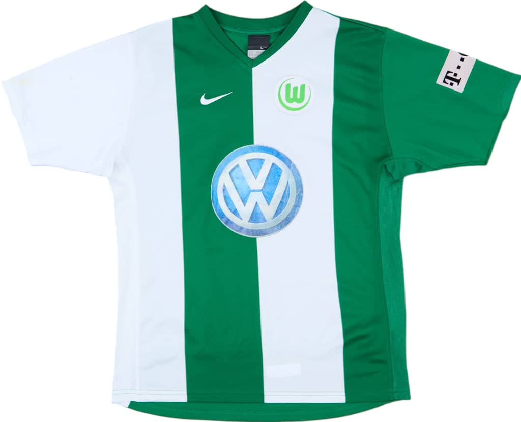 2006-07 Wolfsburg Home Shirt Marcelinho #32 - 5/10 - (XL.Boys)