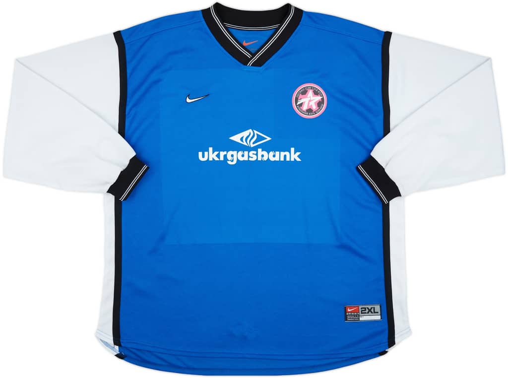 1999-00 CSKA Kyiv Away L/S Shirt - 9/10 - (XXL)