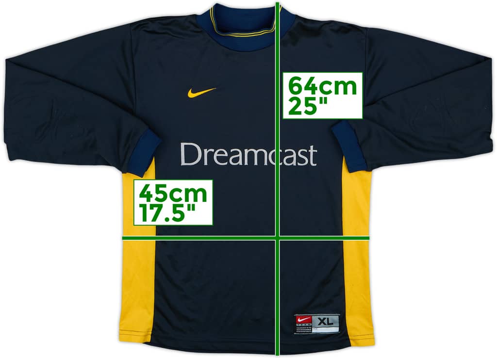 2000-01 Arsenal GK Shirt - 6/10 - (XL.Boys)