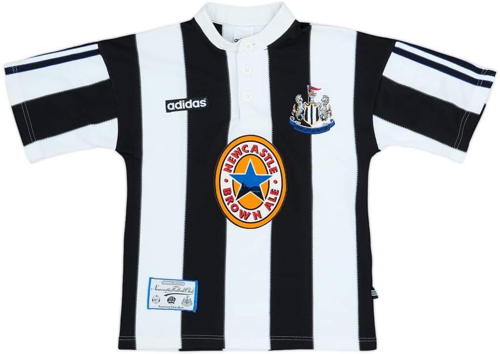1995-97 Newcastle Camiseta Local - 8/10 - (M. Niños)