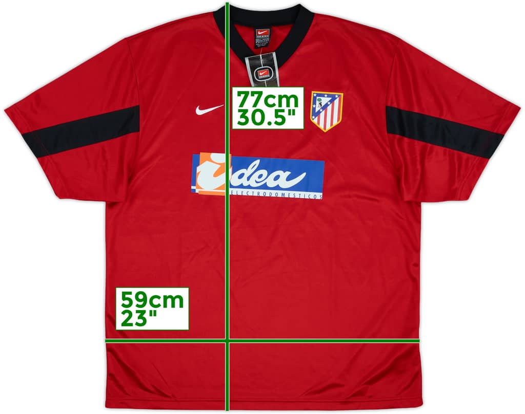 2001-02 Atletico Madrid Basic Away Shirt (L)
