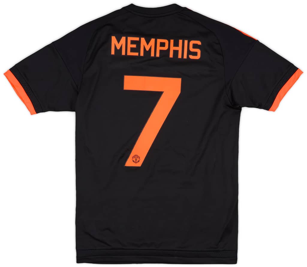 2015-16 Manchester United Third Shirt Memphis #7 - 10/10 - (S)