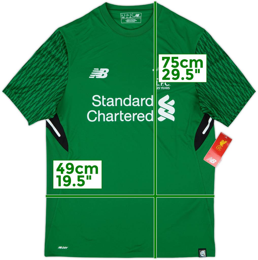 2017-18 Liverpool '125 Years' GK Shirt (S)