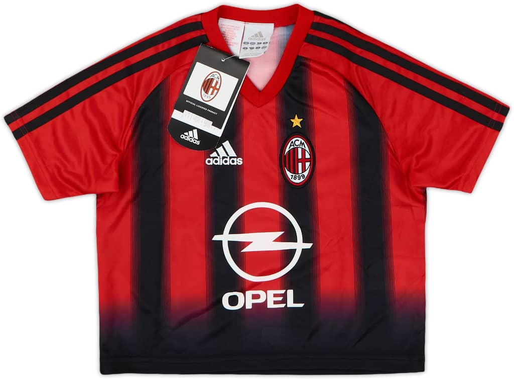 2004-05 AC Milan Home Shirt (4-5 Years)