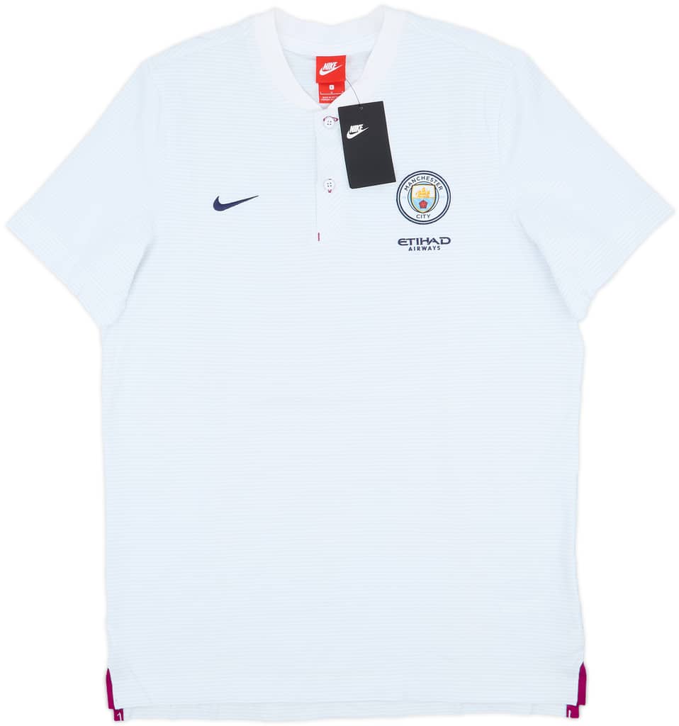2018-19 Manchester City Nike Polo Shirt (L)