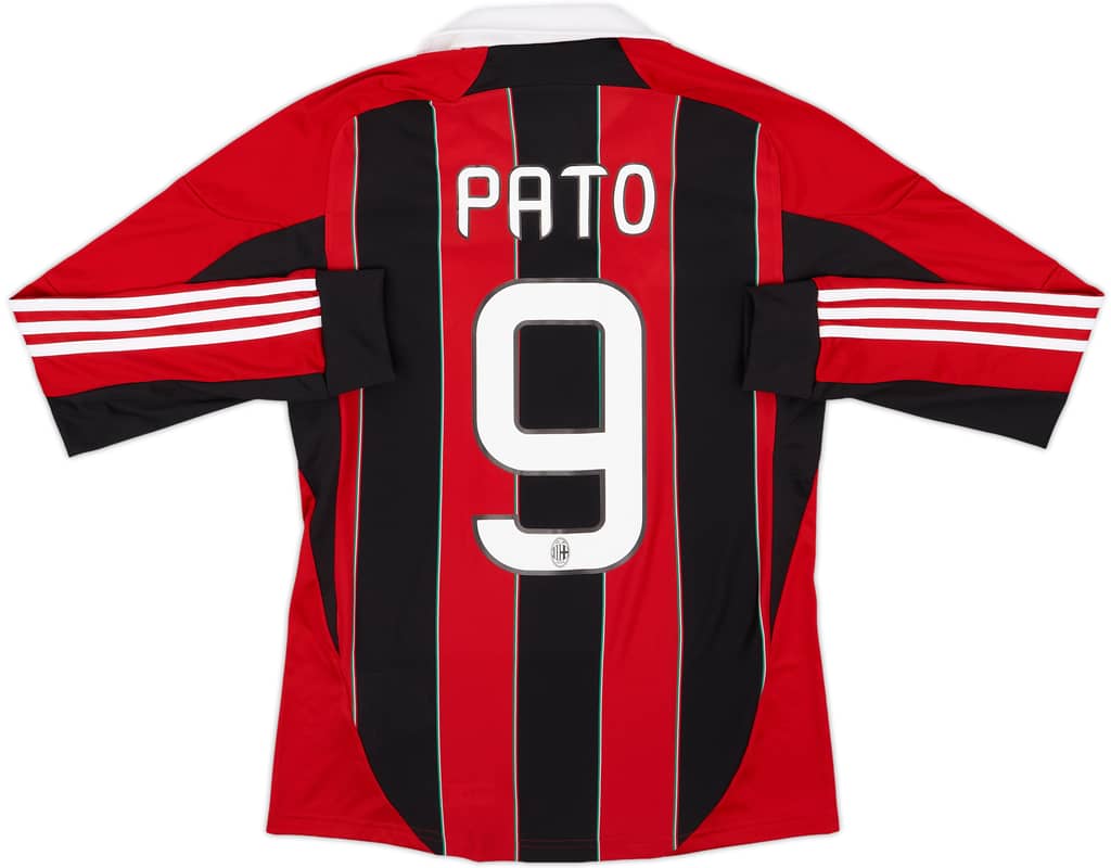 2012-13 AC Milan Home L/S Shirt Pato #9 (S)