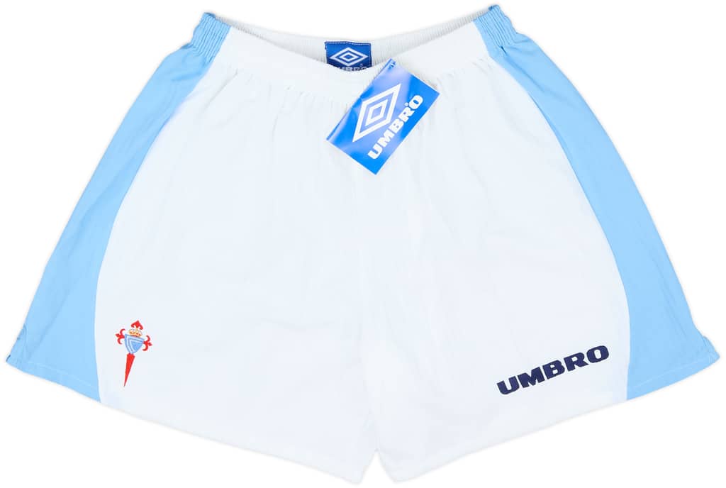 19997-98 Celta Vigo Home Shorts (XXL)