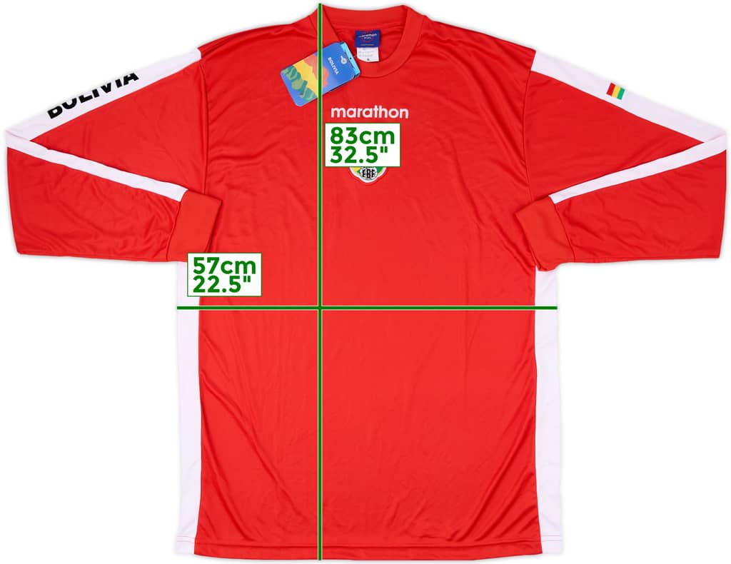 2009-11 Bolivia Away L/S Shirt (XL)