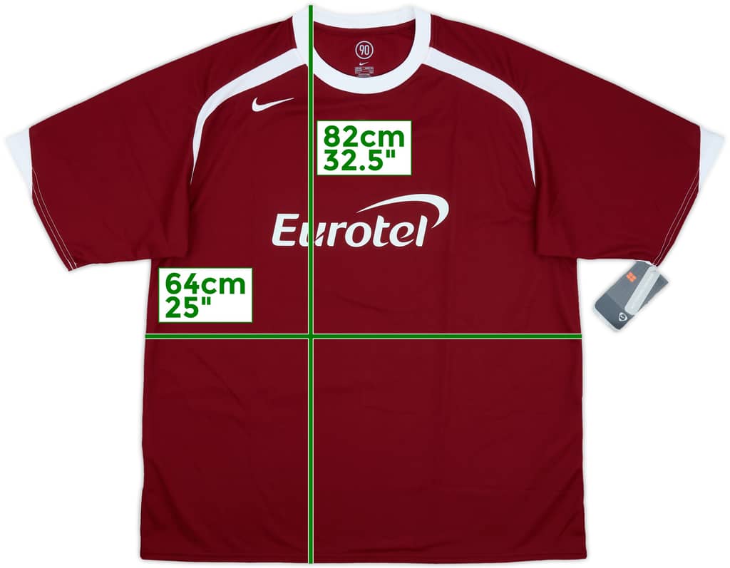 2006-07 Sparta Prague Home Shirt (XXL)