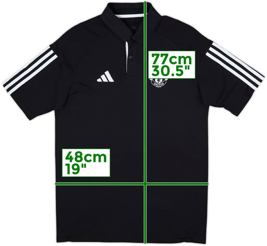 2022-23 Manchester United adidas Polo Shirt - 8/10 - (S)