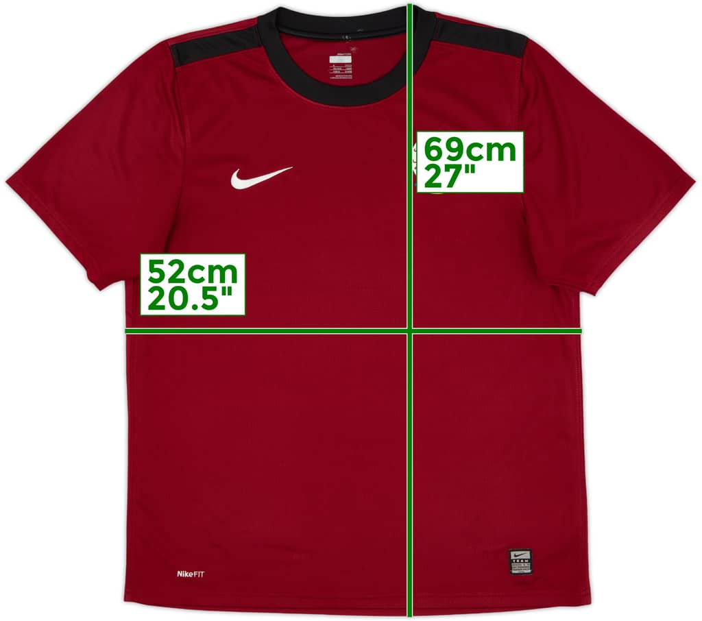 Camiseta de local del Sparta Prague 2009-11 - 9/10 - (M)