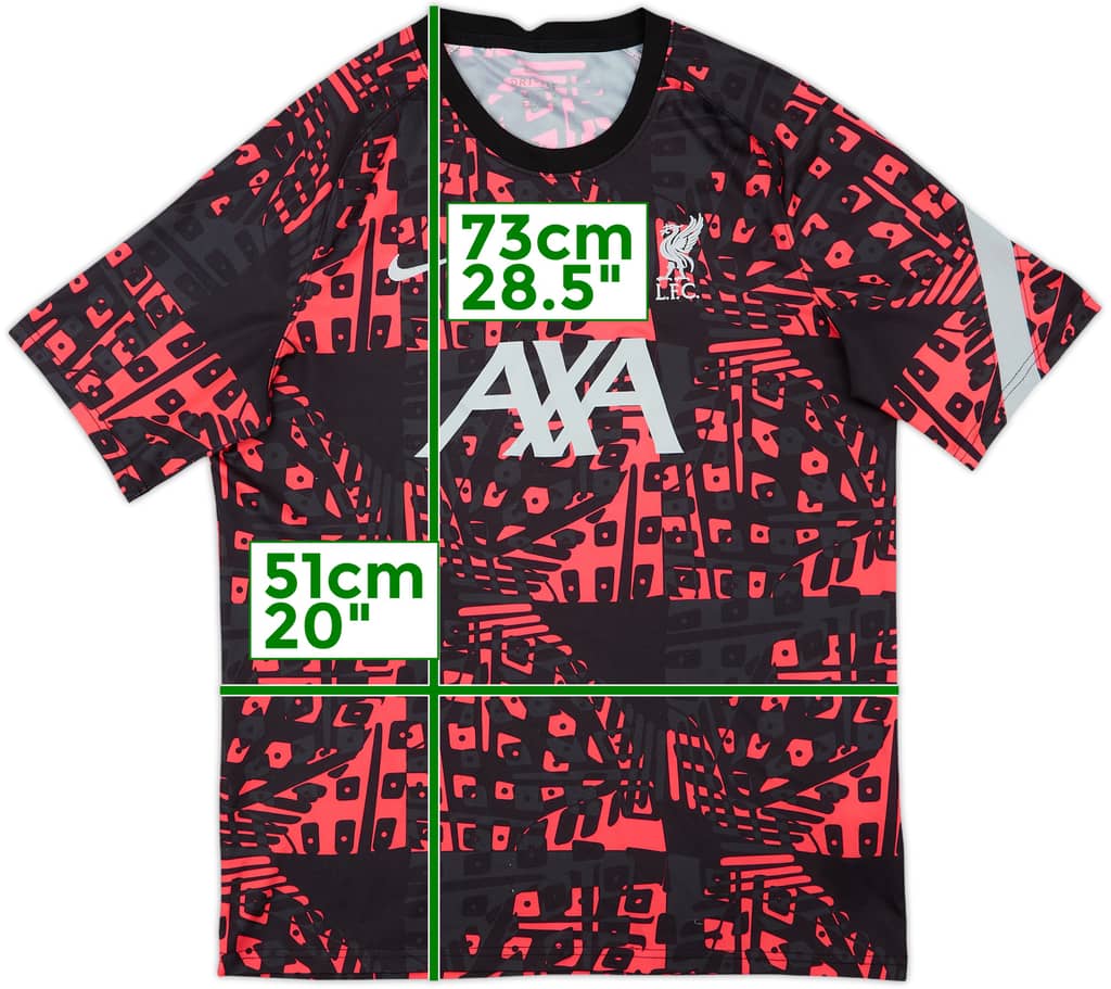 2020-21 Liverpool Nike Training Shirt - 7/10 - (L)