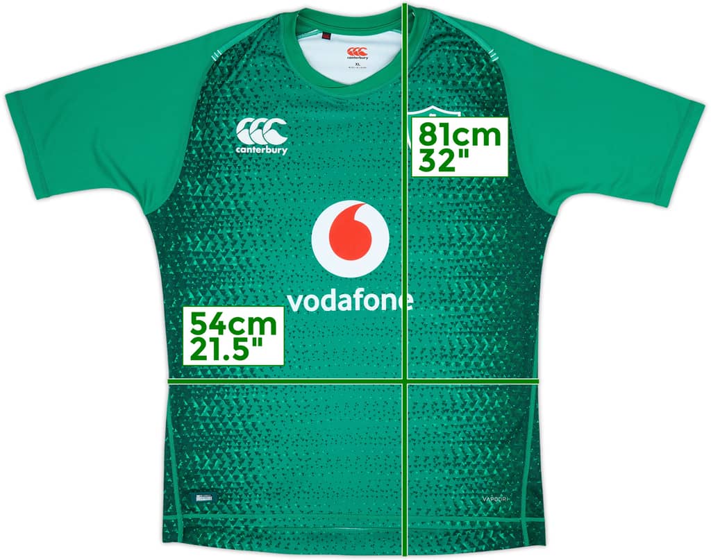 2018-19 Ireland Rugby Home Shirt - 10/10 - (XL)