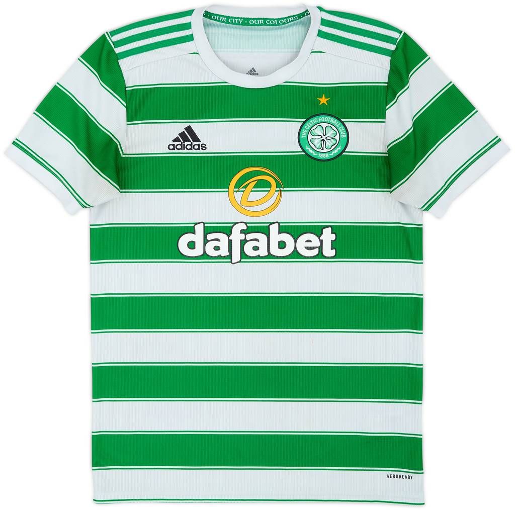 2021-22 Celtic Home Shirt - 4/10 - (S)