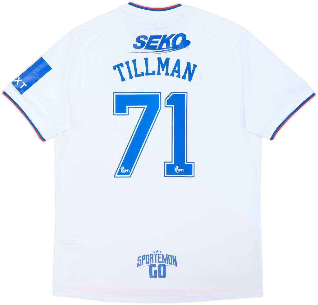 2022-23 Rangers Away Shirt Tillman #71 - 6/10 - (XL)