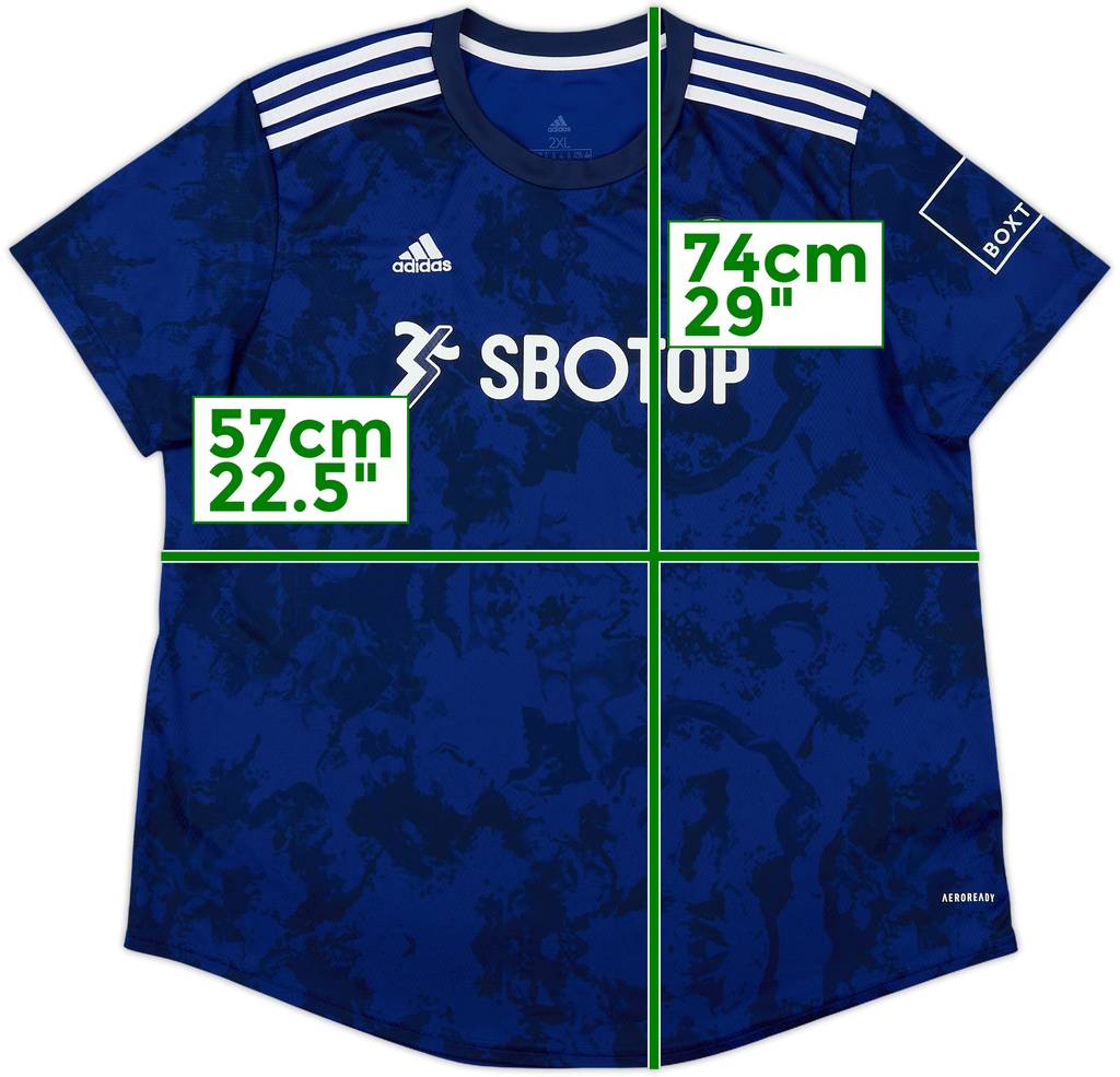 2021-22 Leeds United Away Shirt - 6/10 - (Women's XXL)