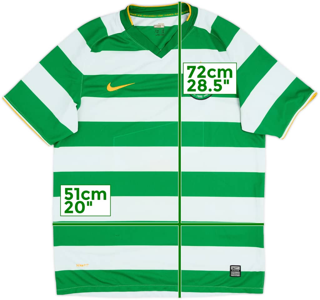 2008-10 Celtic Home Shirt - 4/10 - (M)