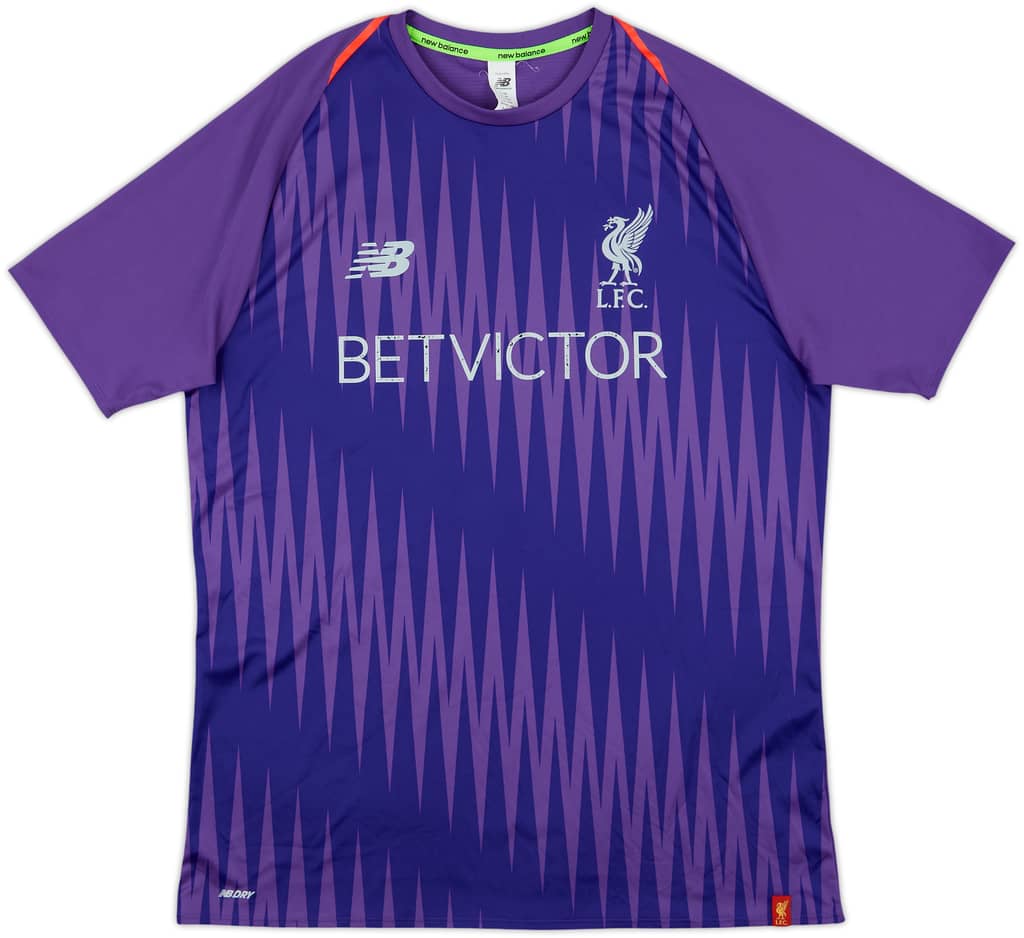 2017-18 Liverpool New Balance Training Shirt - 6/10 - (L)