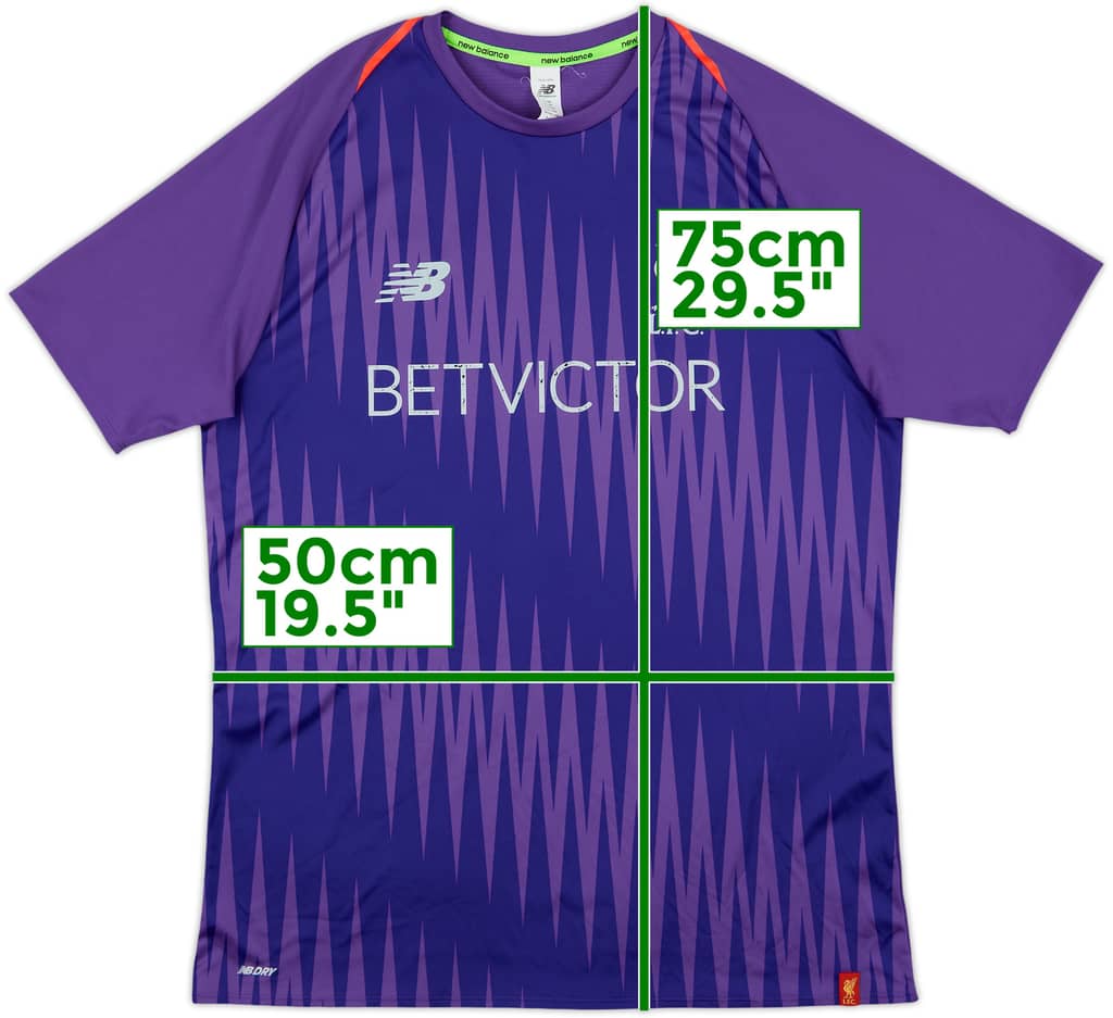 2017-18 Liverpool New Balance Training Shirt - 6/10 - (L)