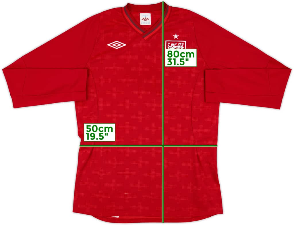 2012-13 England GK Shirt - 9/10 - (M)