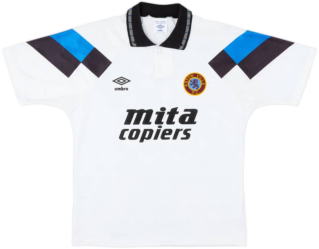 1990-92 Aston Villa Away Shirt - 9/10 - (S)