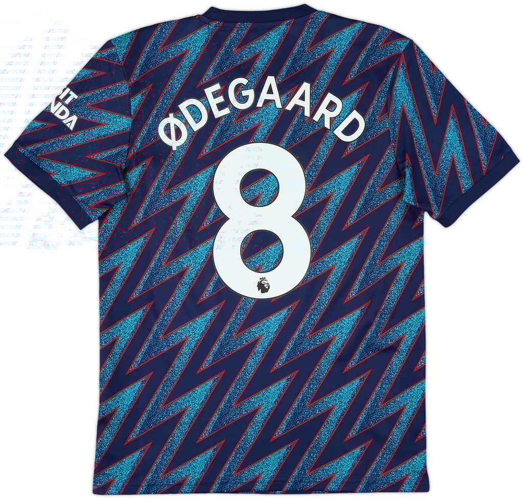 2021-22 Arsenal Third Shirt Odegaard #8 - 10/10 - (S)